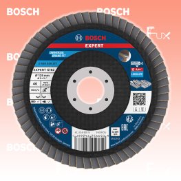 Fächerschleifscheibe X782, ⌀ 125 mm, Korn 40