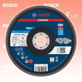 Fächerschleifscheibe X782, ⌀ 150 mm, Korn 80